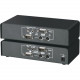 Black Box ServSwitch ACU1022A KVM Console/Extender - 1 Computer(s) - 1 Local User(s) - 1000 ft Range - 1600 x 1280 Maximum Video Resolution - 4 x PS/2 Port - 2 x VGA - 110 V AC, 220 V AC Input Voltage - Rack-mountable ACU1022A