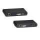 Black Box KVM Extender - DVI-D, USB 2.0, Single-Access, CATx - 1 Computer(s) - 1 Local User(s) - 328 ft Range - 1920 x 1200 Maximum Video Resolution - 2 x Network (RJ-45) - 4 x USB - 2 x DVI - 120 V AC, 230 V AC Input Voltage ACU1500A-R3