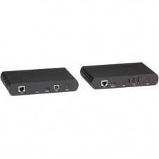 Black Box KVM Extender, HDMI, USB 2.0, Single Access, CATx - 1 Computer(s) - 1 Remote User(s) - 328.08 ft Range - WUXGA - 1920 x 1200 Maximum Video Resolution - 2 x Network (RJ-45) - 6 x USB - 2 x HDMI - 120 V AC, 230 V AC Input Voltage - For PC, Mac, Lin