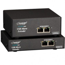 Black Box ServSwitch ACU4201A KVM Console/Extender - 2 Computer(s) - 164 ft Range - UXGA - 1600 x 1200 Maximum Video Resolution - 4 x Network (RJ-45) - 5 x USB - 6 x VGA - 9 V DC Input Voltage - TAA Compliance ACU4201A