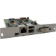 Black Box KVM Console - 1 x Network (RJ-45) - 2 x USB - 1 x DVI - Plug-in Card - TAA Compliance ACX1MR-DHID-C