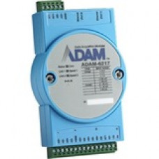 Advantech  B+B SmartWorx 8-ch Isolated Analog Input Modbus TCP Module - 2 x Network (RJ-45) - Fast Ethernet - 10/100Base-T ADAM-6217