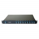 AddOn 8 Channel DWDM MUX/DEMUX 19inch Rack Mount with LC connector and Express Port - 100% compatible and guaranteed to work - RoHS, TAA Compliance ADD-DWDMMUX8E-LC