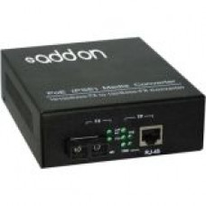 Accortec AddOn 100MBS 1 RJ45 to 1 SC Media Converter ADD-FMCP-FX-SC