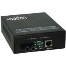 Accortec AddOn Media Converter 1000BTX-1000BSX 550M Reach PoE 1000B-T 850NM MMF St ADD-GMCP-SX-5ST