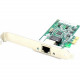 AddOn 10/100/1000Mbs Single Open RJ-45 Port 100m PCIe x4 Network Interface Card - 100% compatible and guaranteed to work - TAA Compliance ADD-PCIE-1RJ45
