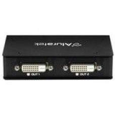 Aluratek ADS02F 2-Port DVI Video Splitter - 1 x DVI-D Video In, 2 x DVI-D Video Out - 1920 x 1200 - WUXGA ADS02F