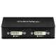 Aluratek ADS02F 2-Port DVI Video Splitter - 1 x DVI-D Video In, 2 x DVI-D Video Out - 1920 x 1200 - WUXGA ADS02F