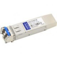 AddOn Avago AFBR-701ASDZ Compatible TAA Compliant 10GBase-LR SFP+ Transceiver (SMF, 1310nm, 10km, LC, DOM) - 100% compatible and guaranteed to work - TAA Compliance AFBR-701ASDZ-AO