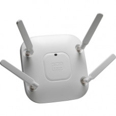 Cisco Aironet 2602E IEEE 802.11n 450 Mbit/s Wireless Access Point - 2.40 GHz, 5 GHz - 1 x Network (RJ-45) - Ethernet, Fast Ethernet, Gigabit Ethernet - Ceiling Mountable AIR-CAP2602EEK9-RF