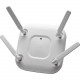 Cisco Aironet 2702E IEEE 802.11ac 1.27 Gbit/s Wireless Access Point - 2.40 GHz, 5 GHz - MIMO Technology - Beamforming Technology - 2 x Network (RJ-45) - Ceiling Mountable - TAA Compliance AIR-CAP2702ECK9-RF