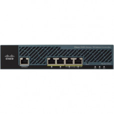 Cisco Aironet 2504 Wireless LAN Controller - 4 x Network (RJ-45) - Rack-mountable AIR-CT2504-15K9-RF