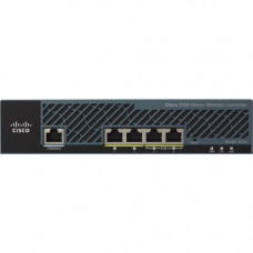Cisco Air 2504 Wireless LAN Controller - 4 x Network (RJ-45) - Rack-mountable AIR-CT2504-5-K9-RF