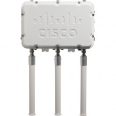 Cisco Aironet 1552E IEEE 802.11n 300 Mbit/s Wireless Access Point - ISM Band - UNII Band - 2.40 GHz, 5 GHz - 4 x Antenna(s) - 1 x Network (RJ-45) - PoE Ports - Pole-mountable AIRCAP1552E-EK9-RF