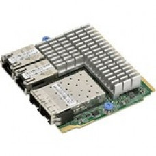 Supermicro Advanced 25GbE Controller Super I/O Module (SIOM) - 2 Port(s) - 2 - Optical Fiber, Twisted Pair AOC-MH25G-M2S2TM-O