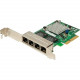Supermicro The Compact and Feature-Rich 4-Port Ethernet Controller - PCI Express - 4 Port(s) - 4 x Network (RJ-45) - Twisted Pair - Low-profile - TAA Compliance AOC-SGP-I4