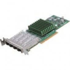 Supermicro 10 Gigabit Ethernet Adapter - PCI Express x8 - Twinaxial - Low-profile - RoHS-6 Compliance AOC-STG-B4S