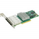 Supermicro 10Gigabit Ethernet Card - 4 Port(s) - Optical Fiber - TAA Compliance AOC-STG-I4S