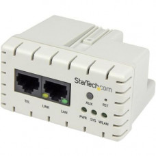 Startech.Com In-wall Wireless Access Point - Wireless-N - 2.4GHz 802.11b/g/n - PoE-Powered WiFi AP - Expand your network with a discreet Wi-Fi hot-spot that also provides two Gigabit LAN ports - In-Wall 300 Mbps 2T2R Wireless-N Access Point - PoE-Powered 