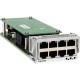 Netgear 8x100M/1G/2.5G/5G/10GBASE-T PoE+ Port Card - For Data Networking - 8 RJ-45 10GBase-T Network LAN - Twisted Pair10 Gigabit Ethernet - 10GBase-T APM408P-10000S