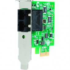 Allied Telesis AT-2711FX Fast Ethernet Fiber Network Interface Card - PCI Express x1 - 1 x MT-RJ - 100Base-FX - TAA Compliance AT-2711FX/MT-901