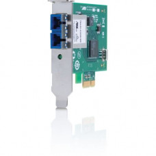 Allied Telesis 1000SX ST PCI Express x1 Adapter Card - PCI Express 2.0 - 1 Port(s) - 1 x ST Port(s) - Optical Fiber - TAA Compliance AT-2911SX/ST-901
