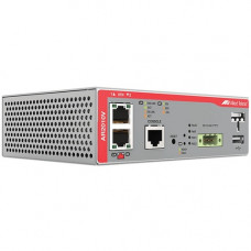 Allied Telesis Compact Secure VPN Router - 2 Ports - Management Port - SlotsGigabit Ethernet - DIN Rail, Desktop AT-AR2010V-10