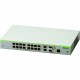 Allied Telesis FS980M/18 Layer 3 Switch - 18 Ports - Manageable - 3 Layer Supported - Modular - Optical Fiber, Twisted Pair - Wall Mountable AT-FS980M/18-10