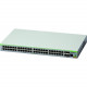 Allied Telesis CentreCOM AT-FS980M/52 Ethernet Switch - 48 Ports - Manageable - 4 Layer Supported - Modular - Twisted Pair, Optical Fiber - Wall Mountable AT-FS980M/52-10