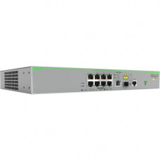 Allied Telesis FS980M/9PS Layer 3 Switch - 9 Ports - Manageable - 3 Layer Supported - Modular - Optical Fiber, Twisted Pair - Wall Mountable AT-FS980M/9PS-10