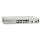 Allied Telesis AT-GS950/16 16 port Gigabit WebSmart Switch - 16 Ports - Manageable - 2 Layer Supported - Twisted Pair - Rack-mountable, Wall Mountable, Desktop AT-GS950/16-50