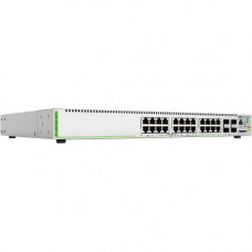 Allied Telesis Managed Gigabit Ethernet Switch - 24 Ports - Manageable - 3 Layer Supported - Modular - Optical Fiber, Twisted Pair - Wall Mountable, Rack-mountable, Desktop AT-GS970M/28PS-10