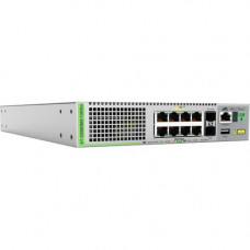 Allied Telesis CentreCOM GS980MX/10HSM Layer 3 Switch - 8 Ports - Manageable - 5 Gigabit Ethernet, 10 Gigabit Ethernet - 5GBase-T, 10GBase-X - 3 Layer Supported - Modular - Power Supply - 60 W Power Consumption - 500 W PoE Budget - Optical Fiber, Twisted 