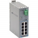 Allied Telesis CentreCOM IA708C Ethernet Switch - 8 Ports - 2 Layer Supported - Twisted Pair - DIN Rail Mountable AT-IA708C-80