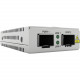 Allied Telesis MMC10GSP/SP Transceiver/Media Converter - Single-mode, Multi-mode - 10 Gigabit Ethernet - 10GBase-X - 2 x Expansion Slots - SFP+ - 2 x SFP+ Slots - Wall Mountable, Rack-mountable - TAA Compliant - TAA Compliance AT-MMC10GSP/SP-960