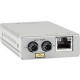 Allied Telesis MMC200/ST Transceiver/Media Converter - 1 x Network (RJ-45) - 1 x ST Ports - Multi-mode - Fast Ethernet - 10/100Base-TX, 100Base-FX - Wall Mountable, Rack-mountable - TAA Compliant - TAA Compliance AT-MMC200/ST-960