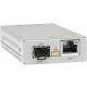 Allied Telesis MMC2000/SP Transceiver/Media Converter - 1 x Network (RJ-45) - Gigabit Ethernet - 10/100/1000Base-T, 1000Base-X - 1 x Expansion Slots - SFP (mini-GBIC) - 1 x SFP Slots - Wall Mountable, Rack-mountable - TAA Compliant - TAA Compliance AT-MMC
