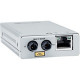 Allied Telesis MMC2000/ST Transceiver/Media Converter - 1 x Network (RJ-45) - 1 x ST Ports - Multi-mode - Gigabit Ethernet - 10/100/1000Base-T, 1000Base-SX - Wall Mountable, Rack-mountable - TAA Compliant - TAA Compliance AT-MMC2000/ST-960