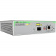 Allied Telesis PoE+ to SFP Switching Media Converter - Network (RJ-45) - 1x PoE+ (RJ-45) Ports - Multi-mode - Gigabit Ethernet - 10/100/1000Base-T, 1000Base-X - 1 x Expansion Slots - SFP - 1 x SFP Slots - Standalone, Wall Mountable AT-PC2000/SP-60