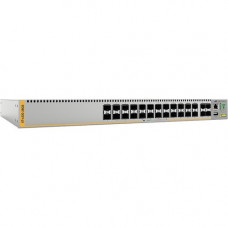 Allied Telesis 28-Port 100/1000X SFP Switch - Manageable - 3 Layer Supported - Modular - Optical Fiber - 1U High - Rack-mountable AT-X220-28GS-10