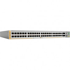 Allied Telesis x220-52GT Ethernet Switch - 48 Ports - Manageable - 3 Layer Supported - Modular - Twisted Pair, Optical Fiber - 1U High - Rack-mountable AT-X220-52GT-10