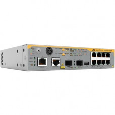 Allied Telesis x320-11GPT Layer 3 Switch - 8 Ports - Manageable - Gigabit Ethernet - 10/100/1000Base-T, 1000Base-X - 3 Layer Supported - Modular - 2 SFP Slots - PoE, AC Adapter - 22 W Power Consumption - Optical Fiber, Twisted Pair - PoE Ports - Rack-moun