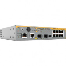 Allied Telesis x320-11GPT Layer 3 Switch - 8 Ports - Manageable - Gigabit Ethernet - 10/100/1000Base-T, 1000Base-X - TAA Compliant - 3 Layer Supported - Modular - 2 SFP Slots - PoE, AC Adapter - 22 W Power Consumption - Optical Fiber, Twisted Pair - PoE P