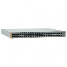 Allied Telesis AT-x510-52GTX Stackable Gigabit Edge Switch - 48 Ports - Manageable - 2 Layer Supported - Twisted Pair - 1U High - Rack-mountable - China RoHS, EU RoHS Compliance AT-X510-52GTX-10