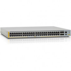 Allied Telesis Stackable Gigabit Edge Switch For Data Center Applications - 48 Ports - Manageable - 2 Layer Supported - 1U High - Rack-mountable - China RoHS, EU RoHS Compliance AT-X510DP-52GTX-00