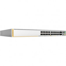 Allied Telesis x530-28GTXm Layer 3 Switch - 24 Ports - Manageable - Gigabit Ethernet, 5 Gigabit Ethernet, 10 Gigabit Ethernet - 10GBase-X, 5GBase-T, 10/100/1000Base-T - 3 Layer Supported - Modular - Power Supply - 55 W Power Consumption - Twisted Pair, Op