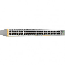 Allied Telesis x530-52GPXm Layer 3 Switch - 48 Ports - Manageable - Gigabit Ethernet, 5 Gigabit Ethernet, 10 Gigabit Ethernet - 10GBase-X, 5GBase-T, 10/100/1000Base-T - TAA Compliant - 3 Layer Supported - Modular - Power Supply - 88 W Power Consumption - 