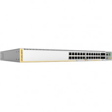 Allied Telesis X530L-28GTX Layer 3 Switch - 24 Ports - Manageable - Gigabit Ethernet - 10GBase-X, 10/100/1000Base-T - TAA Compliant - 3 Layer Supported - Modular - Power Supply - 39 W Power Consumption - Optical Fiber, Twisted Pair - Rack-mountable, Wall 