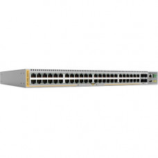 Allied Telesis X530L-52GTX Layer 3 Switch - 48 Ports - Manageable - Gigabit Ethernet - 10GBase-X, 10/100/1000Base-T - TAA Compliant - 3 Layer Supported - Modular - Power Supply - 60 W Power Consumption - Optical Fiber, Twisted Pair - Rack-mountable, Wall 