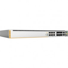 Allied Telesis x550-18XSPQm Layer 3 Switch - 8 Ports - Manageable - 3 Layer Supported - Modular - Optical Fiber, Twisted Pair - Rack-mountable AT-X550-18XSPQM-10